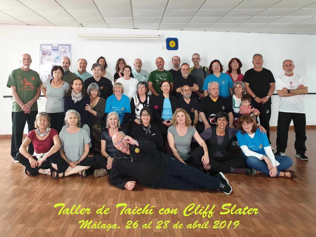 Taller de taichí con Cliff Slater